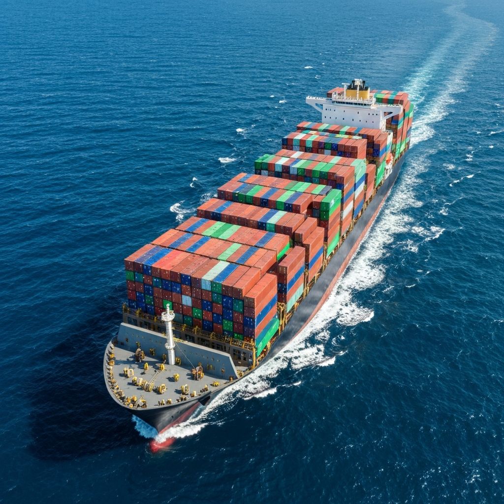 Professional sea freight cargo shipping services