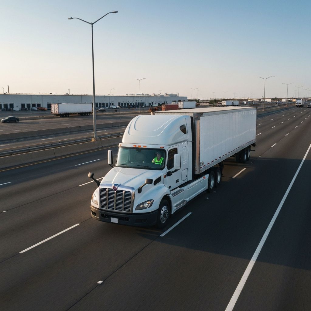 Land freight transportation services